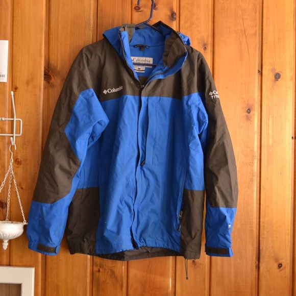 columbia titanium jacket blue